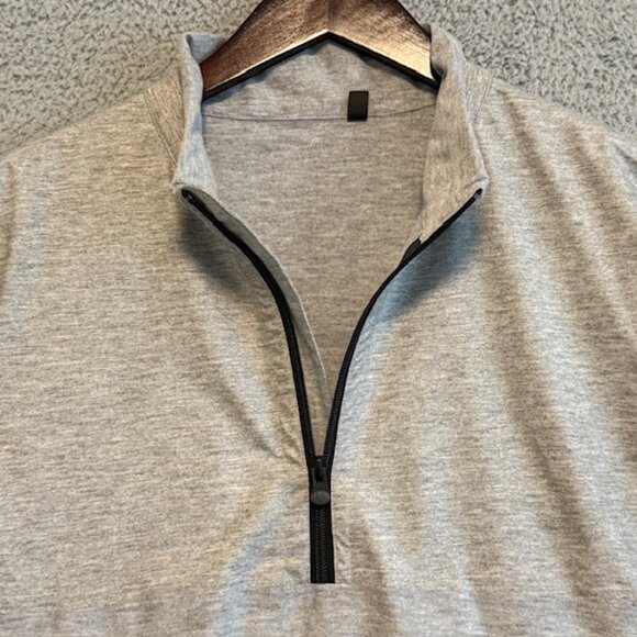 Greyson Comanche Jacket Mens Size L Gray 1/4 Zip Performance Golf Outdoor Shirt - Picture 3 of 16